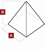 Pyramide 5.5 X 6.5